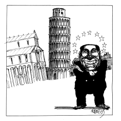 BERLUSCONI PIZA TOWER by Riber Hansson