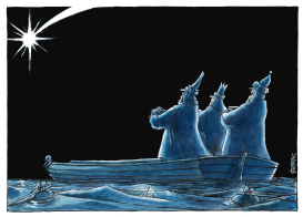 THE THREE MAGI IN THE MEDITERRANEAN by Michael Kountouris