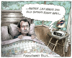 LOCAL BILLS PLAYOFF DROUGHT by Adam Zyglis