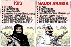 ISIS VS SAUDIS by Wolverton