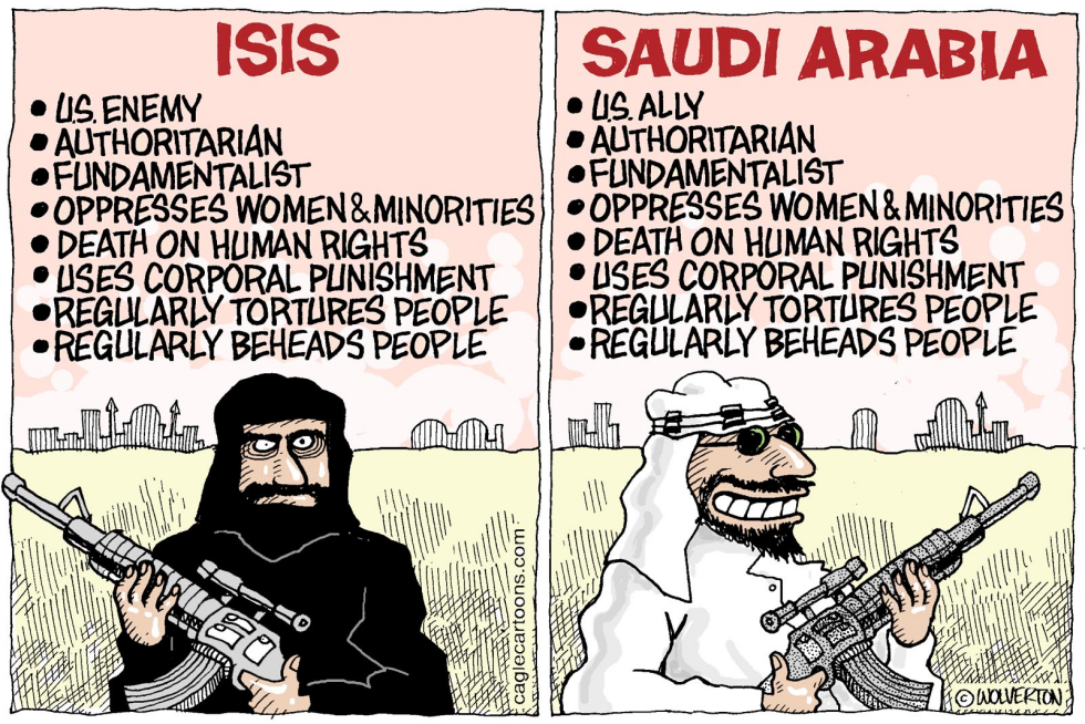  ISIS VS SAUDIS by Wolverton