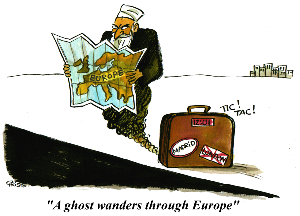  A GHOST OF TERRORISM WANDERS THROUGH EUROPE  by Christo Komarnitski