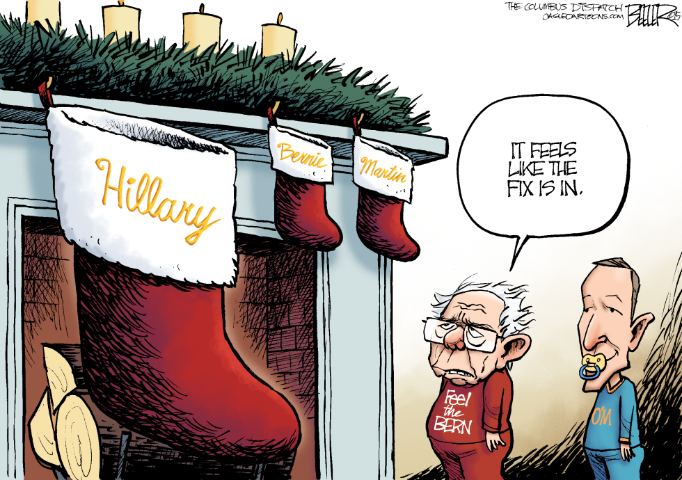  DEMOCRATIC CHRISTMAS by Nate Beeler