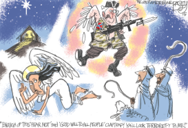 CHRISTMAS MESSAGE by Pat Bagley