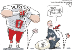 CONCUSSION by Pat Bagley