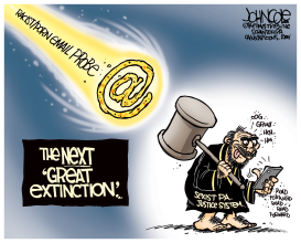 LOCAL PA  SCANDAL AND EXTINCTION by John Cole