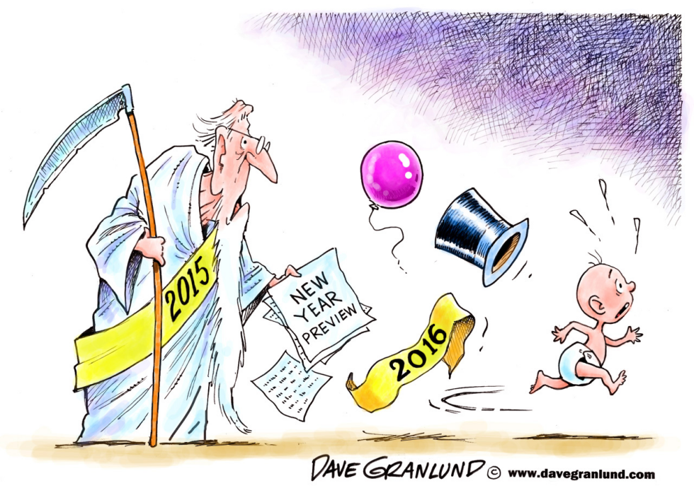  NEW YEAR 2016 PREVIEW by Dave Granlund