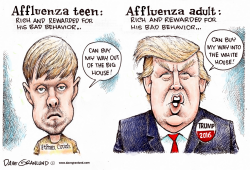 AFFLUENZA DUO by Dave Granlund