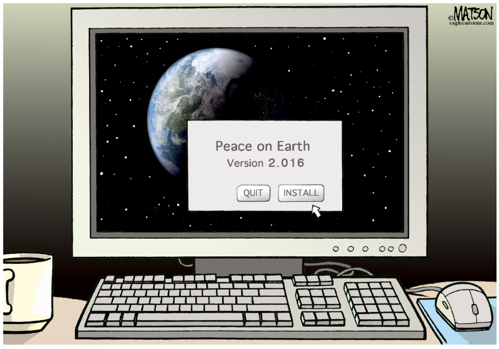  PEACE ON EARTH VERSION 2016 by RJ Matson