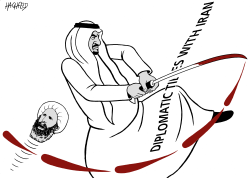 SAUDIS BEHEAD by Rainer Hachfeld