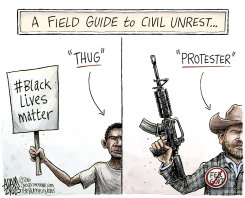 OREGON ARMED TAKEOVER by Adam Zyglis