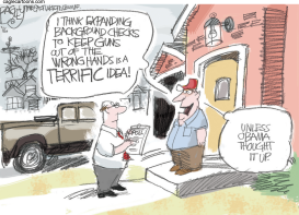 GUN CHECKS by Pat Bagley