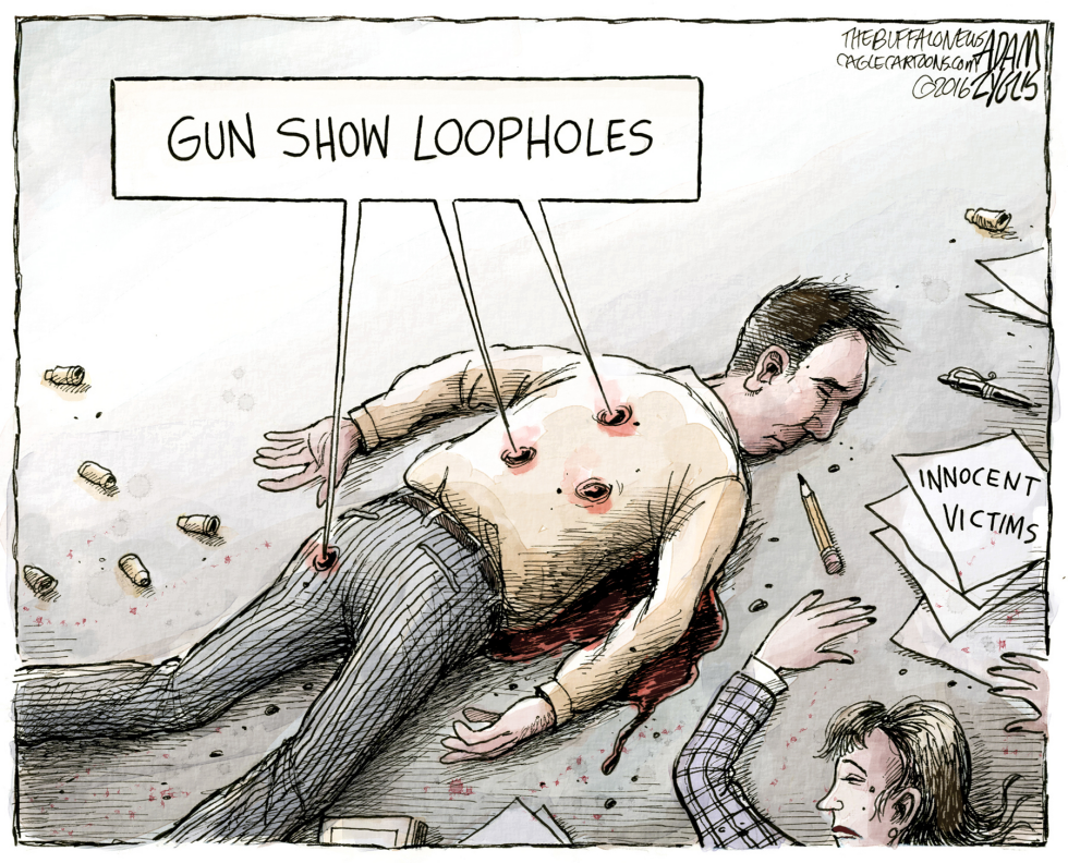  LOOPHOLES by Adam Zyglis