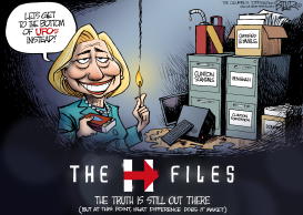 THE H-FILES by Nate Beeler