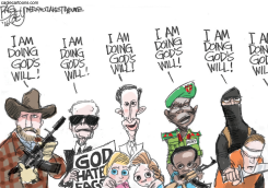 SPOKESMEN FOR GOD by Pat Bagley