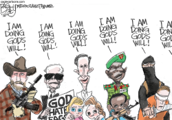 SPOKESMEN FOR GOD by Pat Bagley