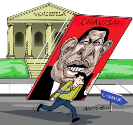 CHAVISM IS GOING DOWN by Arcadio Esquivel