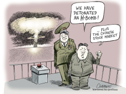 NORTH KOREA'S BOMB by Patrick Chappatte