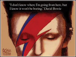 DAVID BOWIE DIES by Aislin