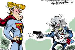 SUPERTRUMP by Milt Priggee