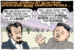 SEAN PENN INTERVIEWS KIM JONG UN by Wolverton