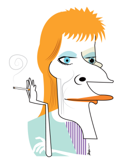 DAVID BOWIE by Manny Francisco