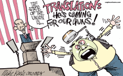 STATE OF THE UNION by Mike Keefe