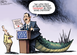 NATURAL BORN CRUZ by Nate Beeler