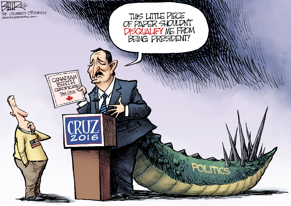  NATURAL BORN CRUZ by Nate Beeler