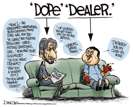 THE DOPE AND THE DEALER by John Cole