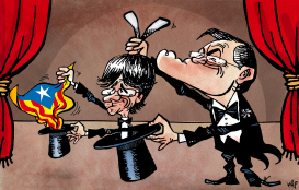 NEW CATALAN PRESIDENT by Kap