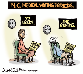 LOCAL NC  MEDICAL WAITING PERIODS by John Cole