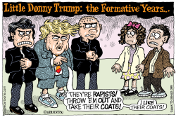 LITTLE DONNY TRUMP by Wolverton