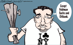 CRUZ ON NEW YORK by Mike Keefe