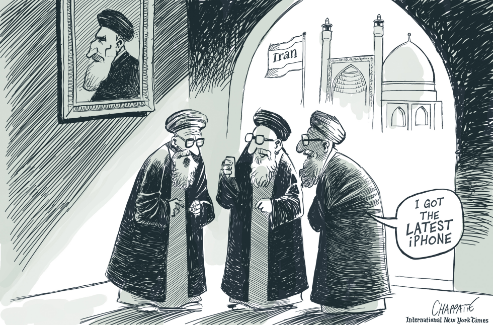  IRAN SANCTIONS LIFTED by Patrick Chappatte