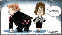 PALIN AND TRUMP by Bob Englehart