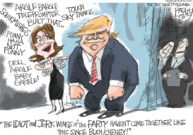 TRUMP AND PALIN by Pat Bagley