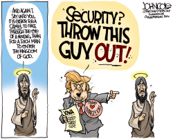 JESUS AND THE DONALD by John Cole