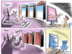 BLOCKING ISIS PROPAGANDA by Paresh Nath