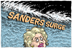 SANDERS SURGE by Wolverton