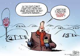 STORM COVERAGE by Nate Beeler