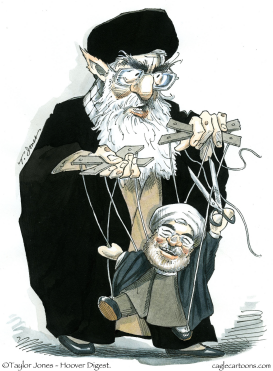 KHAMENEI AND ROUHANI  by Taylor Jones