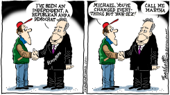 MICHAEL BLOOMBERG by Bob Englehart