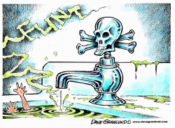 FLINT TOXIC WATER CRISIS by Dave Granlund