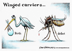 ZIKA VIRUS by Dave Granlund