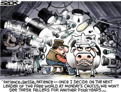 IOWA CAUCUS CRAZINESS by Steve Sack