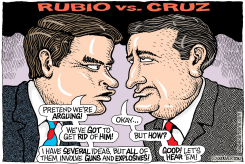 RUBIO VS CRUZ VS TRUMP by Wolverton