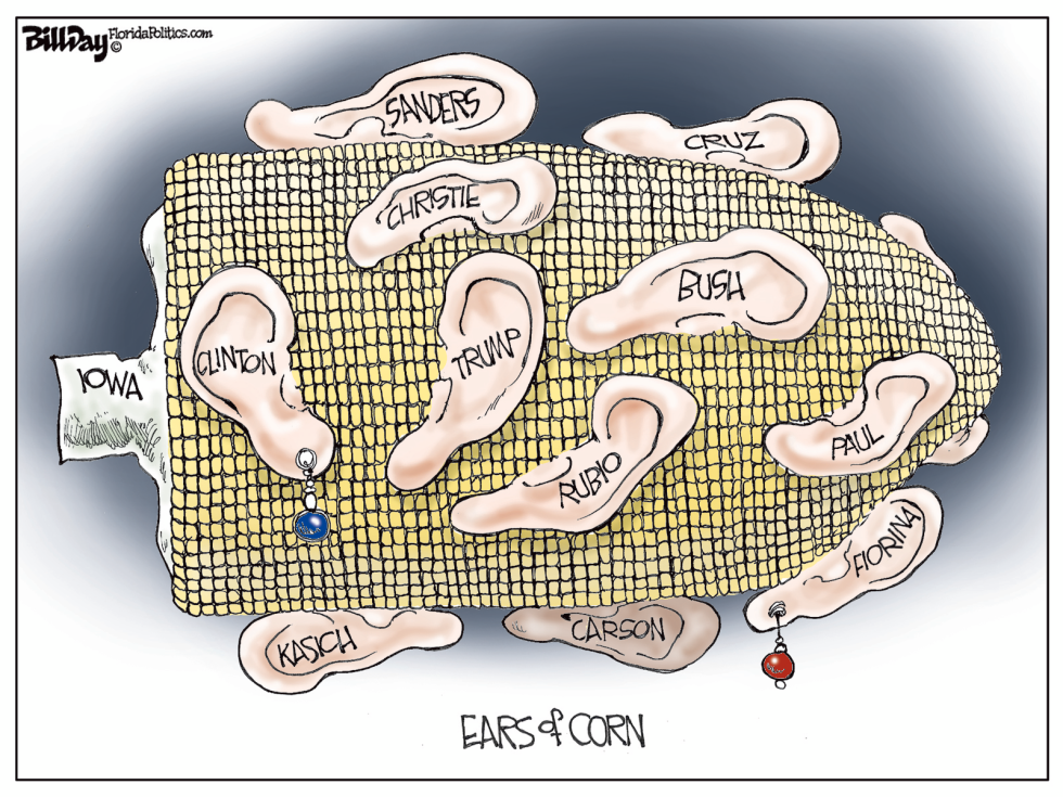  IOWA CAUCUS  by Bill Day