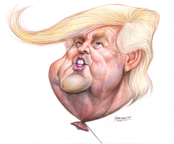 DONALD TRUMP by Petar Pismestrovic