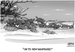 GROUNDHOGS MOVE ON TO NEW HAMPSHIRE by RJ Matson